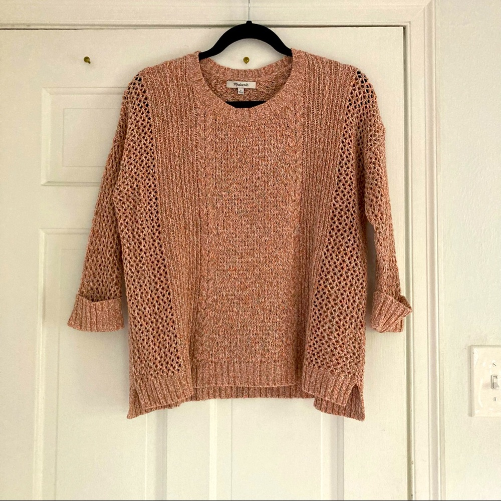 Madewell Marled Plaza Sweater